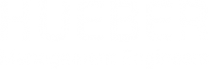 Hueber Management Engineers Logo in Weiß